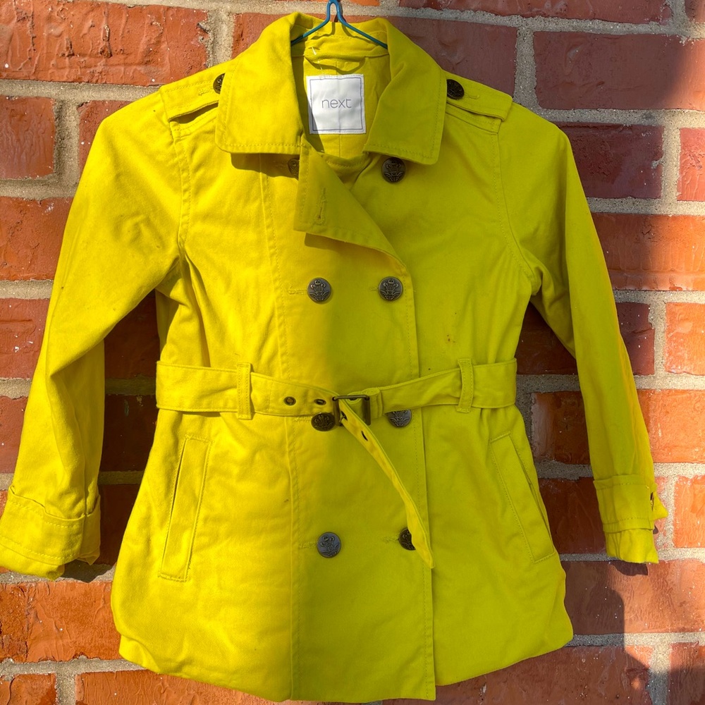 NEXT cotton coat kids 6/7
